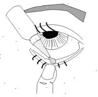 Hur du använder ögondroppar. Använda ögondroppar.